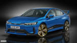 Subaru Impreza EV render - watermarked