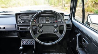 VW Golf GTI Mk1 interior