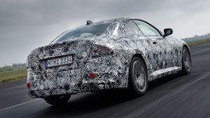 BMW 2 Series Coupe prototype - rear tracking