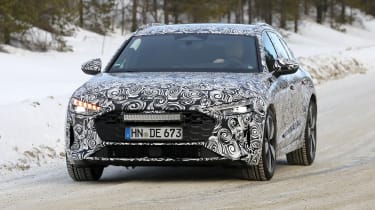 Audi A5 Avant (camouflaged) - front