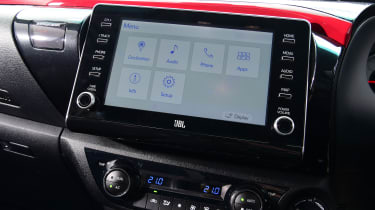 Toyota Hilux - infotainment screen
