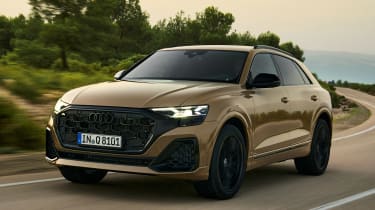 Audi Q8 facelift - front action