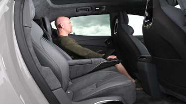 Alex Ingram sat in the Lotus Eletre