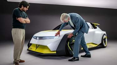 Vauxhall Corsa GSE Vision Gran Turismo concept Mark Andrews and Jordan Katsianis front