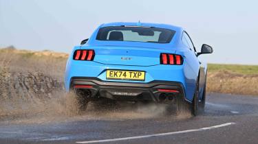 Ford Mustang GT - rear corner, water splash