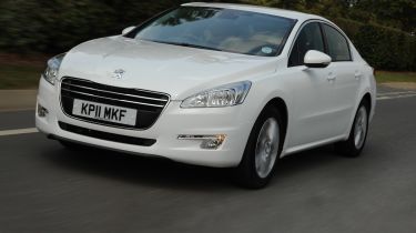Peugeot 508 1.6 HDi Active front cornering