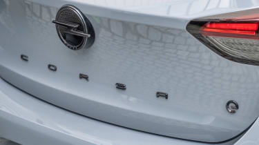 Opel Corsa Electric – rear badging