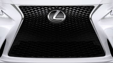 New Lexus IS F Sport spindle grille