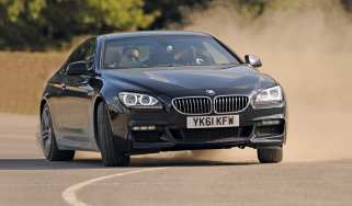 BMW 640d Coupe M Sport front cornering