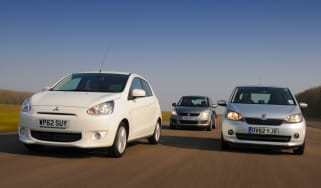 Mitsubishi Mirage vs rivals