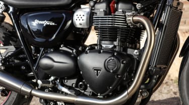 Triumph Street Twin review - engine close up