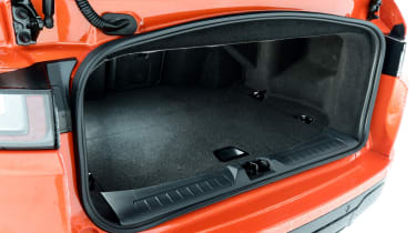 Range Rover Evoque Convertible review - boot hatch