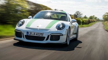 Porsche 911 R - front driving