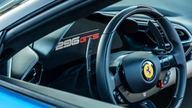 Ferrari 296 GTS 2022 steering wheel