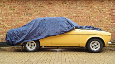 Car with cover