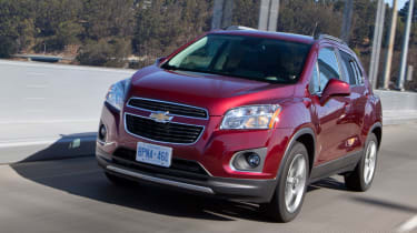Chevrolet Trax front tracking