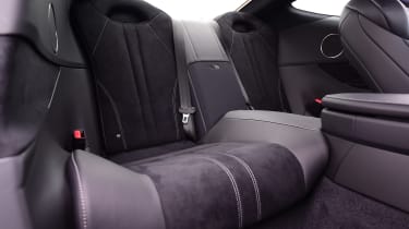Lexus LC 500h - rear seats