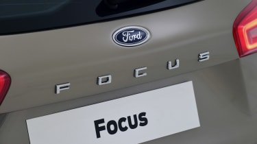 New Ford Focus Estate studio - rear badge