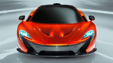 McLaren P1 side
