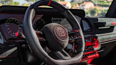 Brabus 900 Rocket Edition Cabrio - steering wheel