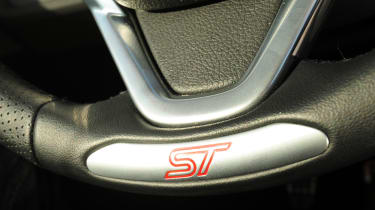 Ford Fiesta ST steering wheel