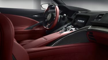 Honda NSX concept interior