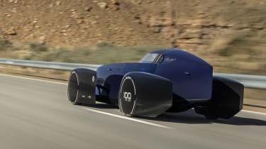 Renault Filante Record 2025 - rear tracking 