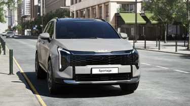 Facelifted Kia Sportage - front 