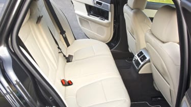 Jaguar XF Sportbrake S Diesel rear seats