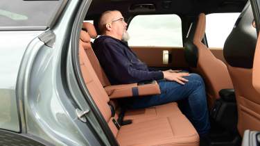 MINI Countryman - rear seats with Senior test editor, Dean Gibson