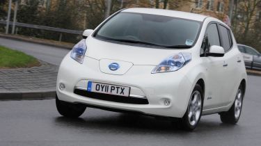 Nissan Leaf corner