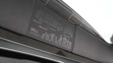 Volvo EX60 2026 - boot infograph