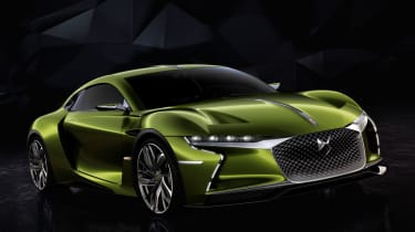 DS E-Tense concept car - front