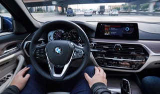 BMW 5 Series Personal CoPilot autonomous prototype interior