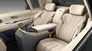 Toyota Century SUV - rear seats