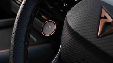 Cupra Born - steering wheel drive mode button