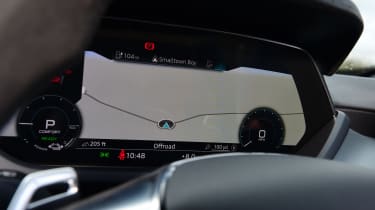 Audi RS e-tron GT - dashboard screen