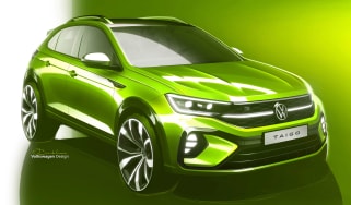 Volkswagen Taigo - front sketch