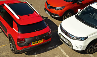 Suzuki Vitara vs Citroen C4 Cactus & Renault Captur