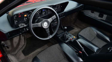 BMW M1 cabin