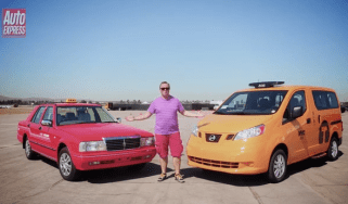 New York taxi vs Nissan Cedric