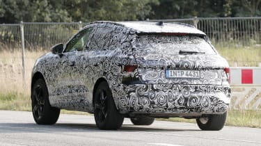 2024 Audi Q3 (camouflaged) - rear cornering