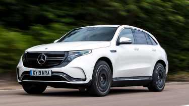 Used Mercedes EQC - front action