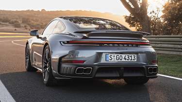 Porsche 911 Turbo S - rear static