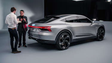 Audi e-tron Sportback concept - rear studio