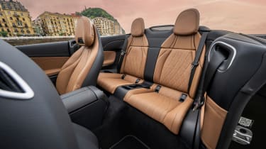Mercedes CLE Cabriolet - rear seats