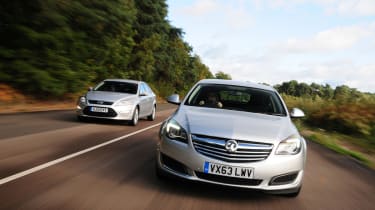 Ford Mondeo vs Vauxhall Insignia 