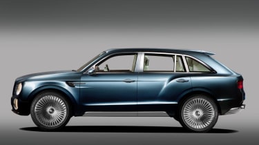 Bentley EXP 9 F concept  profile