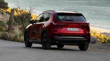 Mazda CX-5 - rear cornering