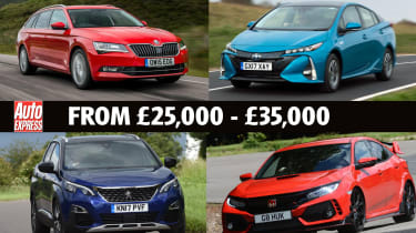 Best company cars £25,000 to £35,000  Auto Express
